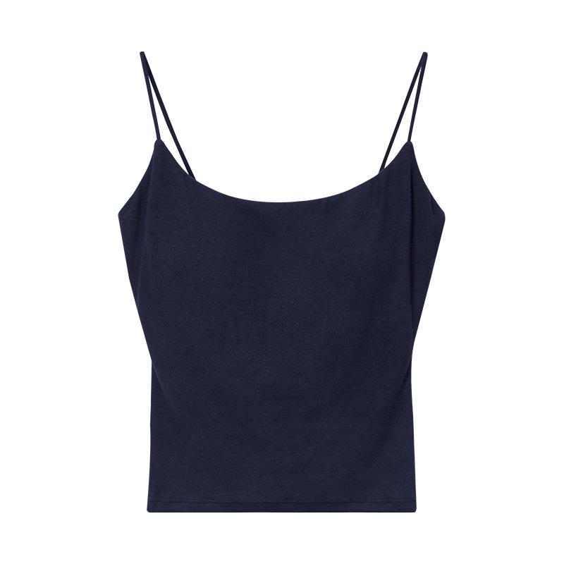 

Slim-Fit Spaghetti Strap Camisole: Soft, Stretchy, and Stylish for Spring and Summer Large