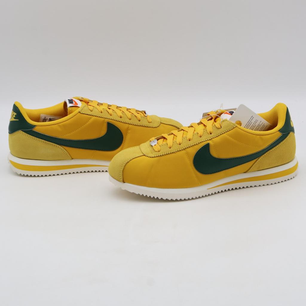 DZ2795-702 Nike Cortez TXT Yellow Ochre Gorge Green (Women's)