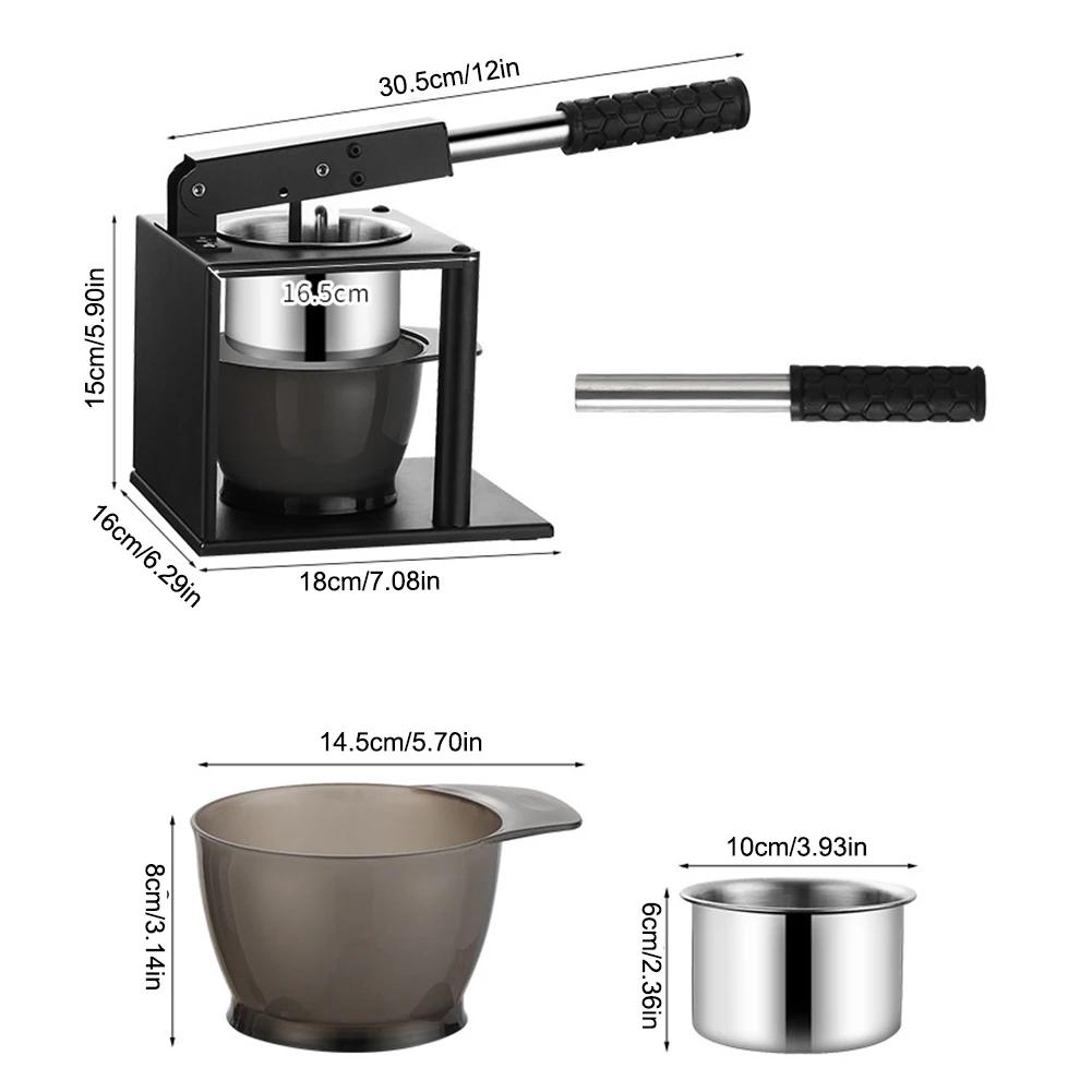 304 Stainless Steel Citrus Press Manual Juicer Hand Press Lemon Squeezer for Lemons Orange Grapfruit for Kitchen Bar Restaurant