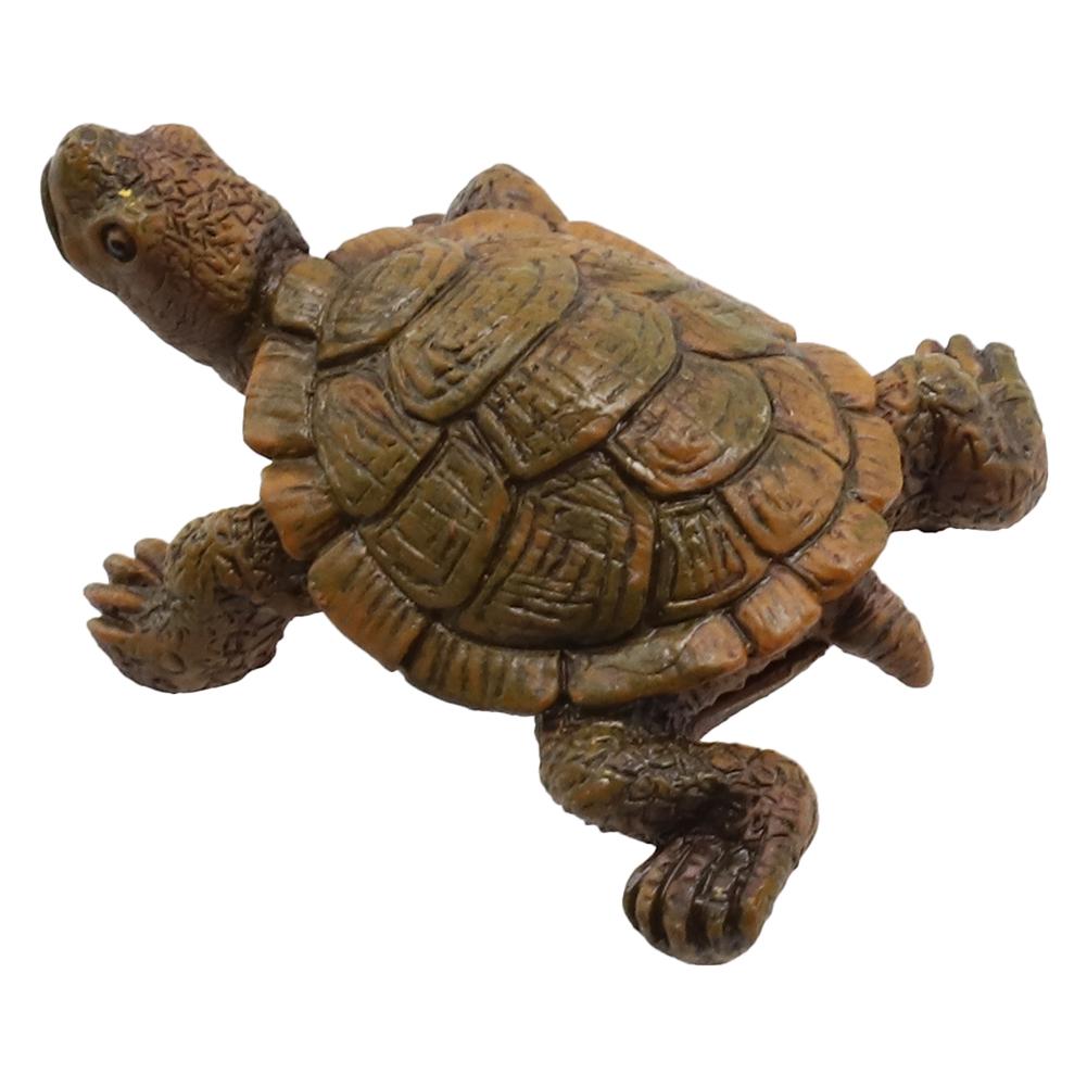 Home Decoration Turtle Statue Balconies Fish Tanks For Decorating Gardens Backyards Lawns 7cm X 5.6cm Artwork Garden Figurine