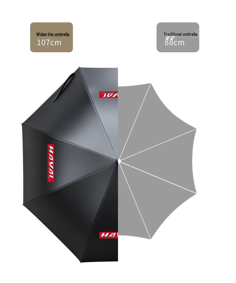 Haval H4 Red Hare F5 Cool Dog F7X Divine Beast Long Handle Car Sunshade Rain Umbrella Gift