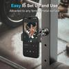 X037 360 Degree Adjustable Cellphone Bracket with Magnetic Base Phone Holder for Gym Equipment