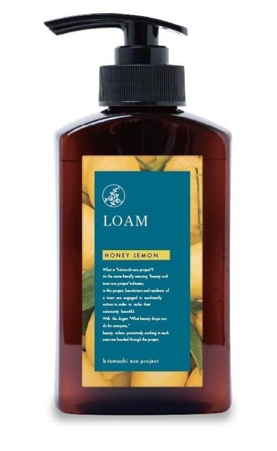 

LOAM Natural & Body Soap, various types, 280ml. Contains black tea extract. A body soap made from the blessings of plants (Honey Lemon).