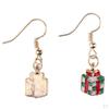 Kids Christmas Ear Stud Earrings Women Santa