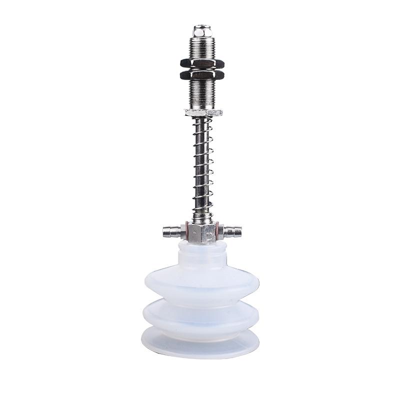 Industrial Silicone Mechanical Arm Vacuum Suction Cup Nozzle – Single/Double/Triple Layer Pneumatic Head