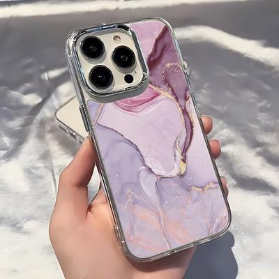 Purple Blending Clear Phone Case For IPhone 17 Air 16 15 14 13 12 11 Pro Max Back Cover For IPhone X XS XR 7 8 Plus Case Funda