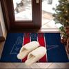 Patriots Team Spirit Area Rug for Office, Chair Rug, Decorative Carpet Livingroom Mat, Large Size Fan Gifts Christmas Gifts