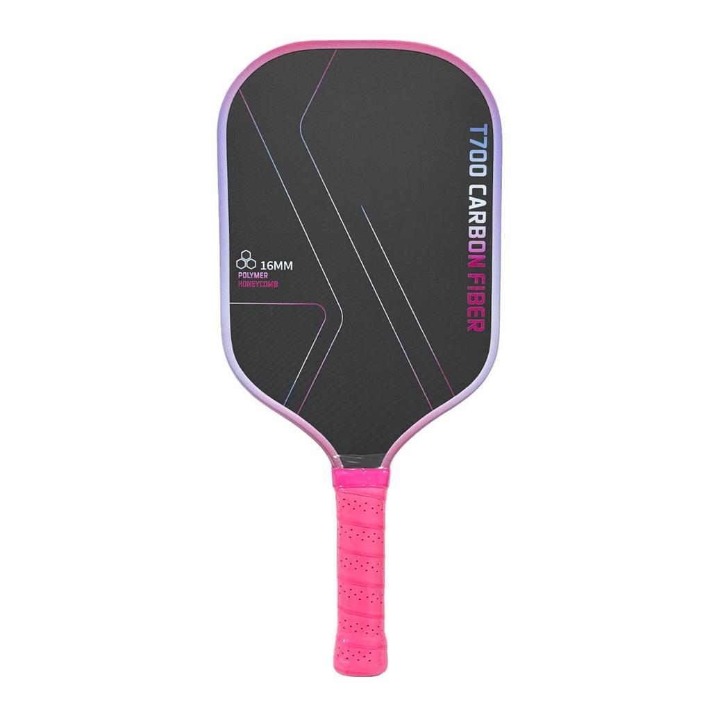 Paletă Pickleball din Fibră de Carbon T700 cu Glazură Texturată Pânză, Grosime 16 mm, Calitate Profesională pentru Competiție.