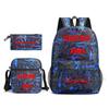 Attack on Titan Backpack, 3pcs Anime Student SchoolBag Shoulder Bag Pencil Case Boys Girls Mochilas Daily Rucksack Holiday Gift