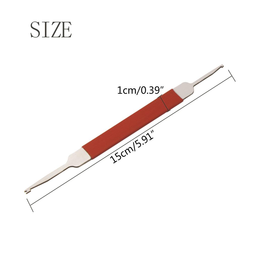 Double Head Spring Hook Repair Maintenance Tool Musical Instrument Needle Spring Repair Woodwind Instrument Repair Tools