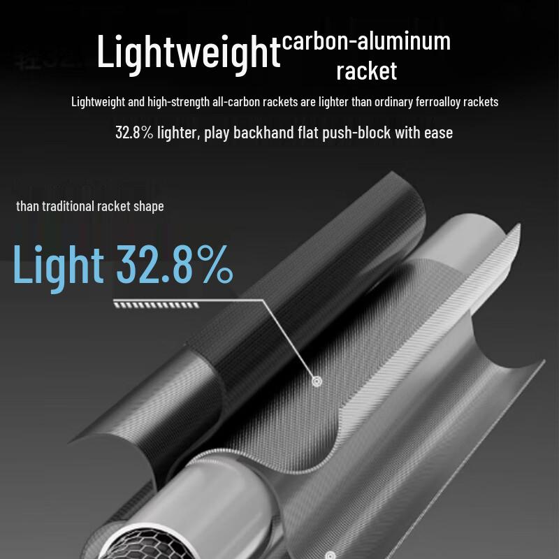 Peak Professional Badminton Racket Set with Shuttlecocks