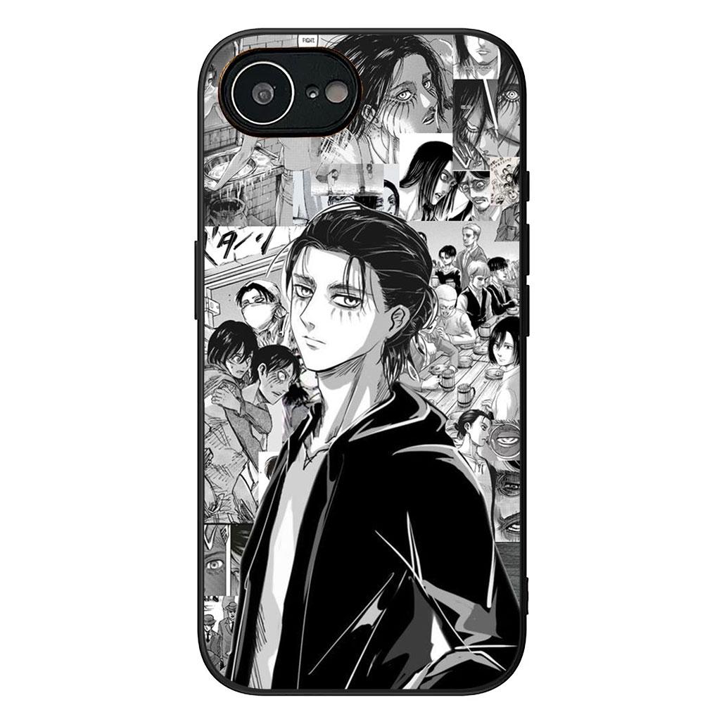 

Attack Levi on Eren titan Jaeger Phone Case for Xiaomi Redmi 15C 15 A5 4G 5G 9A 9C NFC 9T Note 9 8 8T Cover Casing Redmi Note 9 Pro