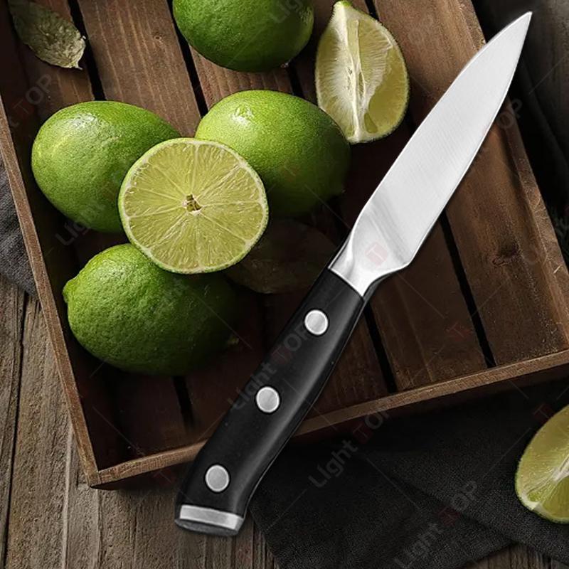 Stainless Steel Chef Knife Fruit Paring Knife Ultra Sharp Forged Knife Cooking Fruit Vegetable Slicing Knife Kitchen Accessories