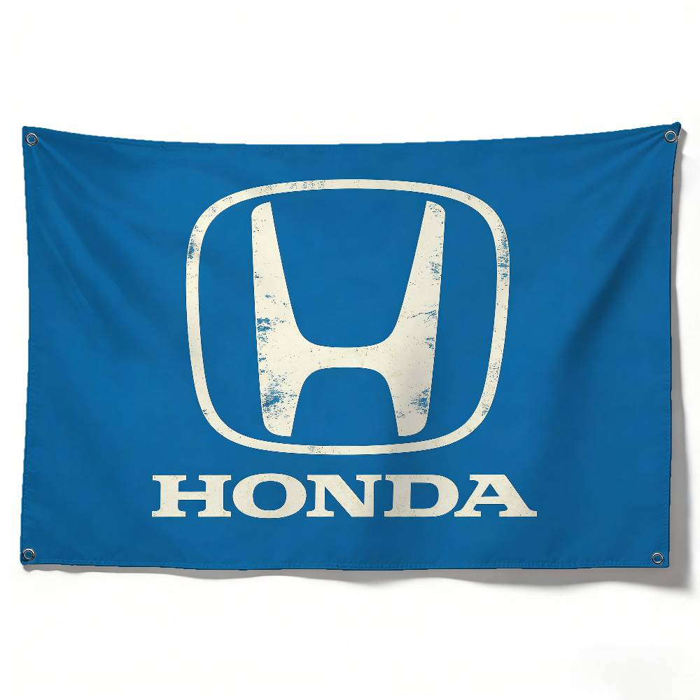 

Motorcycle For HONDA Premium Flag 120g Polyester Eco Friendly Print Waterproof Wear Resistant Home Party Decor Banner 50x70cm