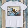 Japanese Toad Frog Playing Banjo Guitar The Great Wave Off Kanagawa Limited Edition Best Seller Funny Meme Top Gift Tee T Shirt T1590