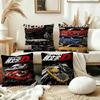 I-Initial D AE86 JDM Car Cushion Cover Inches Farmhouse Decor Home Throw Pillow Covers for Couch Decorations