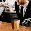 Whiskey Holy Grail Wooden Whiskey Glass Unique Bourbon Cup Barrel-Inspired Drinkware Gifts for Bourbon Lovers And Cocktail Enthusiasts