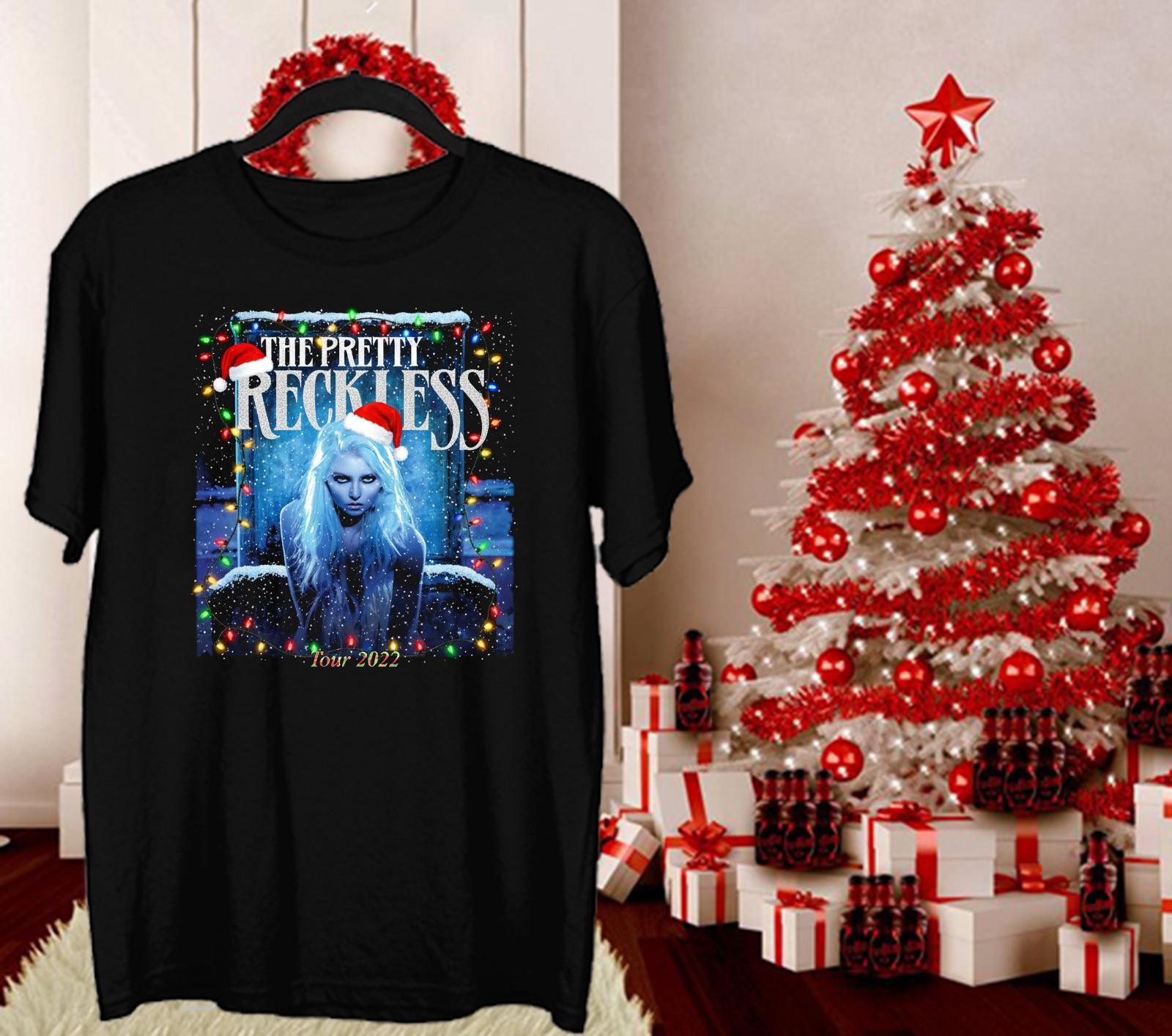 MERRY CHRISTMAS The Pretty Reckless Band Tour 2022 T SHIRT S-5XL L