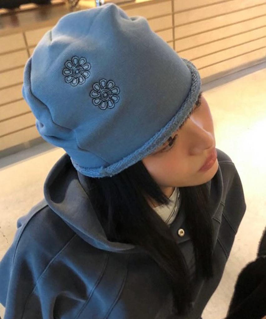 XTONZ Xta097 Blooming Sweat Beanie (Blue)