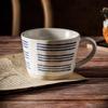 Caneca de Cerâmica Rústica para Café da Manhã
