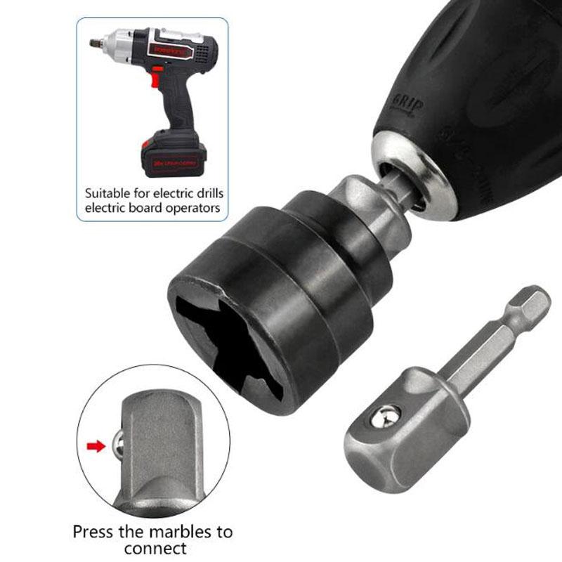 Car Jack Wrench Socket Tool Effortless Quick Tire Removal Electric Impact Wrench Tire Changing Jack Socket Wrench