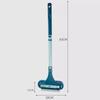 2 in 1 Window Mesh Screen Brush Window Cleaner Magic Broom Wiper Telescopic Long Handle Window Mop Squeegee Wiper Cleaning Tool
