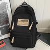 School Bag College Student Girl High School Student Burgundy Large Capacity Junior High School Student Backpack Backpack