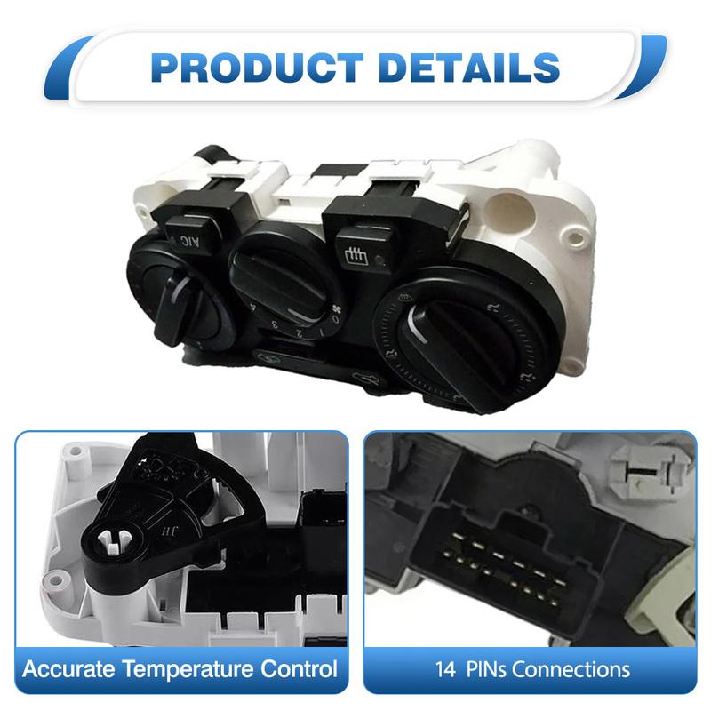 For Nissan Sylphy 2007-2017 27510-ED50A A/C Heater Control Panel Plate Climate Control Switch