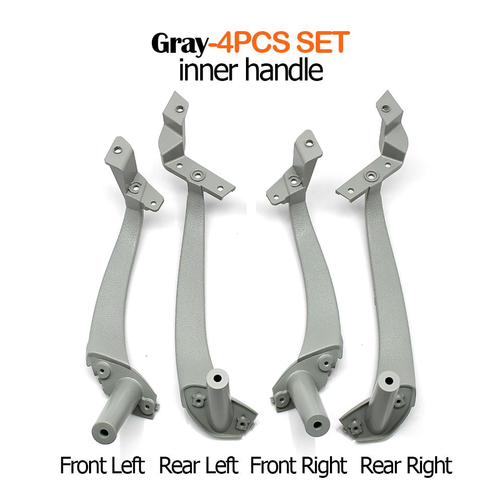 4PCS Car Left Right Front Rear Door Pull Handle Cover Panel Trim Set For Mercedes Benz S Class W220 S200 S300 S350 1998-2003