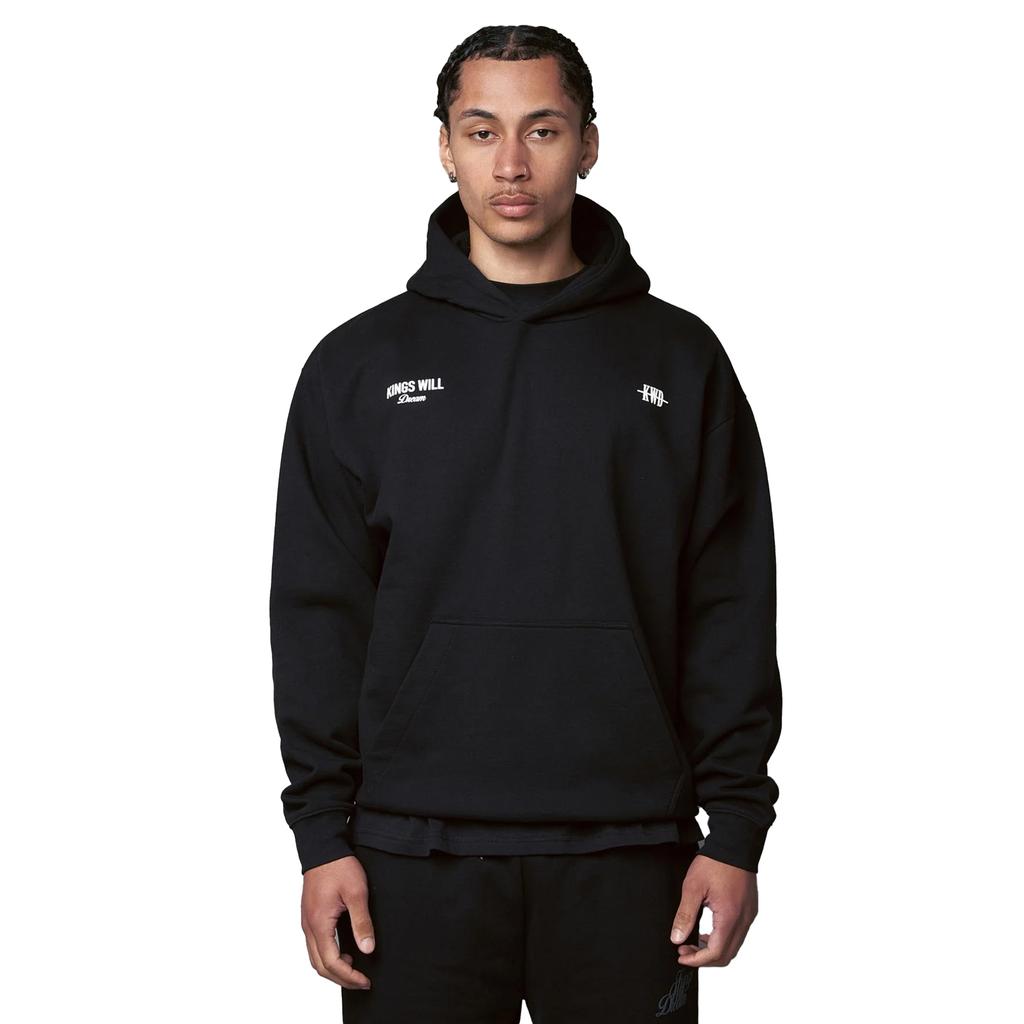 Kings Will Dream Mens Studio Garment District Back Print Hoodie