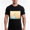 Jean Giraud Tshirt Summer Casual Cotton Tee Oversized Streetwear Tops Vintage Graphic Print Loose Fit Short Sleeve