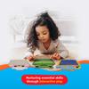 Montessori Sinnesmatte mit Tiermotiven, verschiedene Texturen, farbenfroh und interaktiv, Sinneswand für autistische Kinder im Alter von 3-5 Jahren