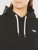 The North Face Heather Sweat Size XL Women's Hoodie, Quick-Drying, Warm, Stretch, Black,
