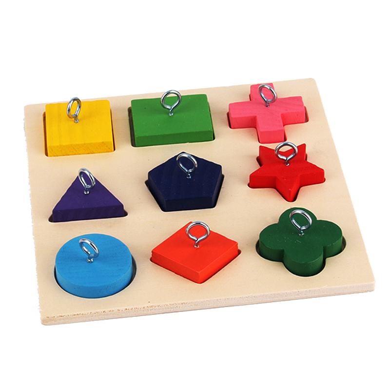 Pet Educational Toys Birds Parrot Training Wooden Block Toy Bird Supplies