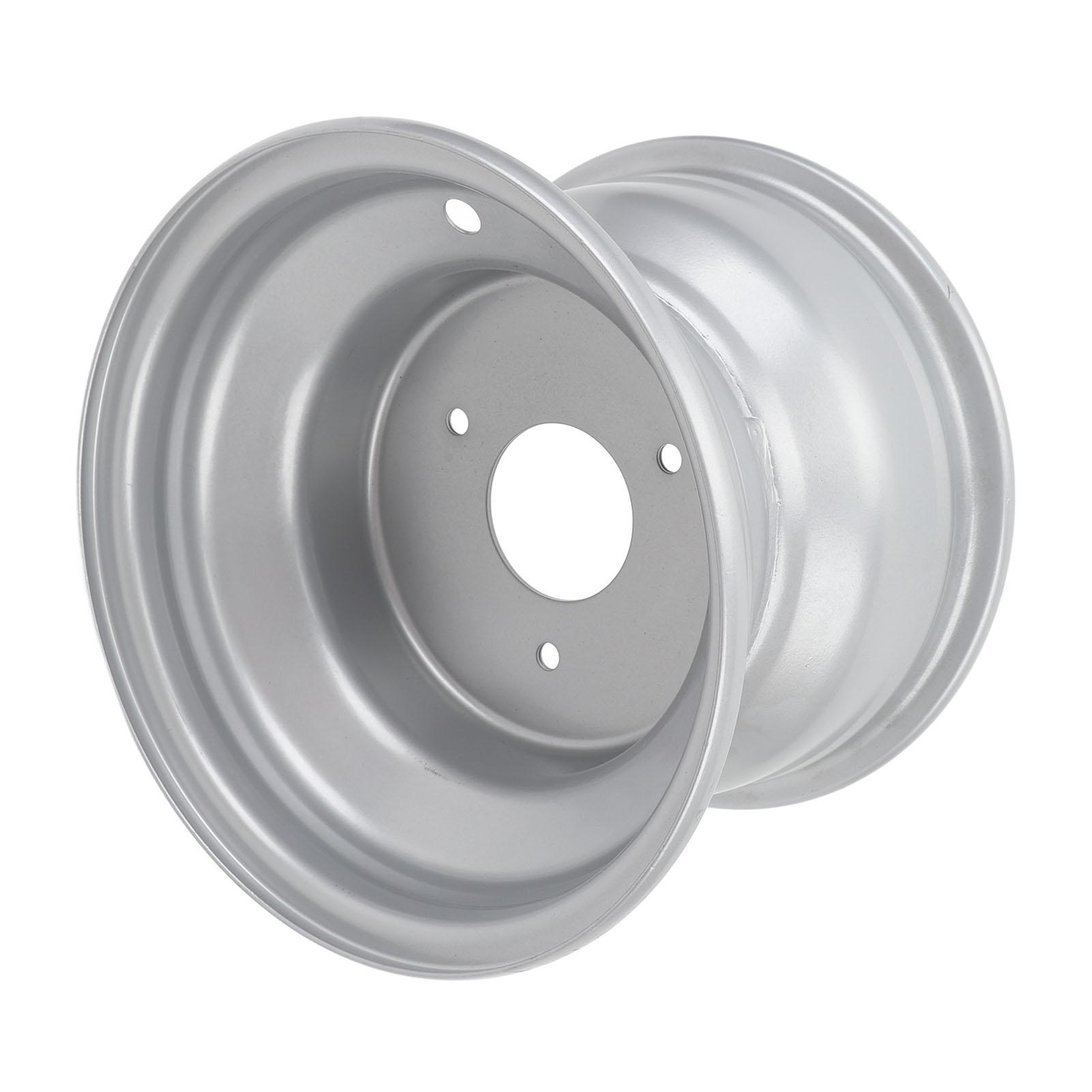 

Aluminum Alloy Wheel Hub Rim 3 Hole 8 Inch Professional Metal Strong Structure Wheel Rim for ATV Kart Golf Cart