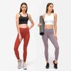 Hautfreundliche High-Waist-Yogahose für Damen - Pfirsich-Po Neun-Punkte Elastische Sportleggings