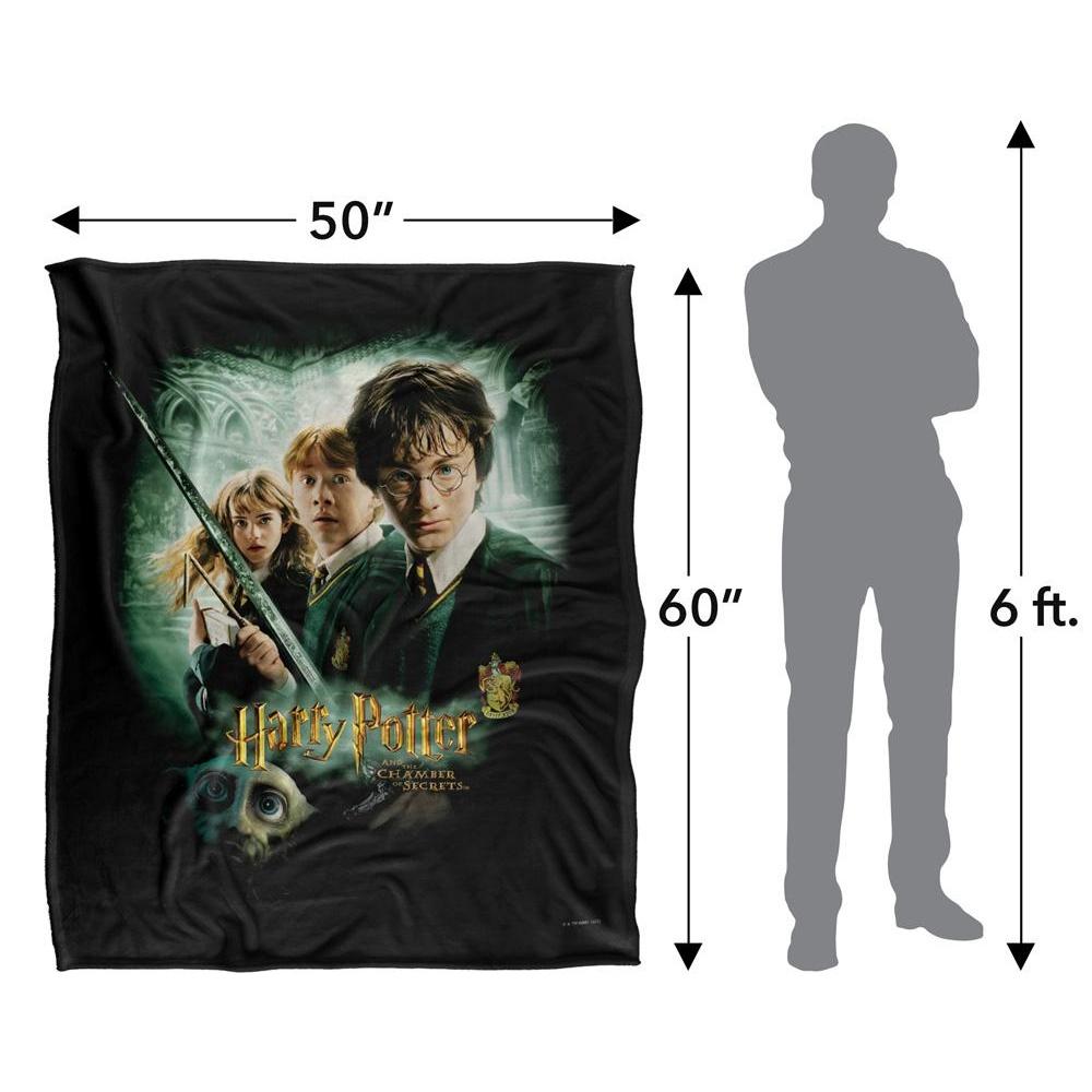 Harry Potter And The Chamber Of Secrets Movie Poster Blanket