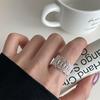 Elegant Lace Crown Adjustable Ring for Women – Light Luxury Index Finger Ring with Stylish Personality