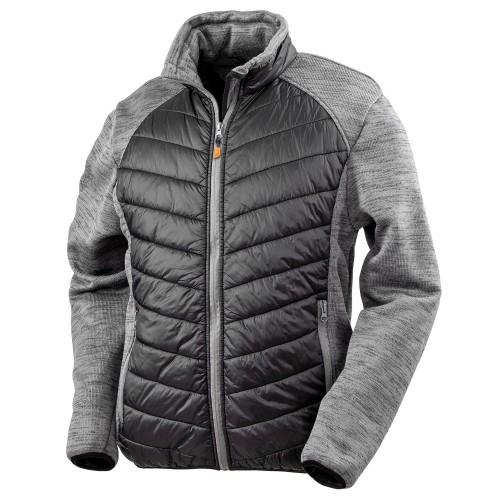 WORK-GUARD by Result Chaqueta con elevador para hombre 3XL negro/gris