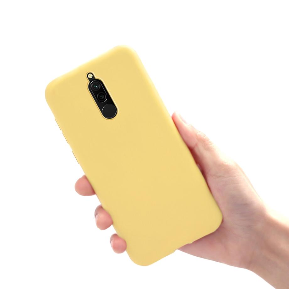 For Xiaomi Redmi 8 Case Soft TPU Candy Color Matte Cover Silicone Case For Xiaomi Redmi8 Redmi 8 Back Shell Cover Coque Bumper
