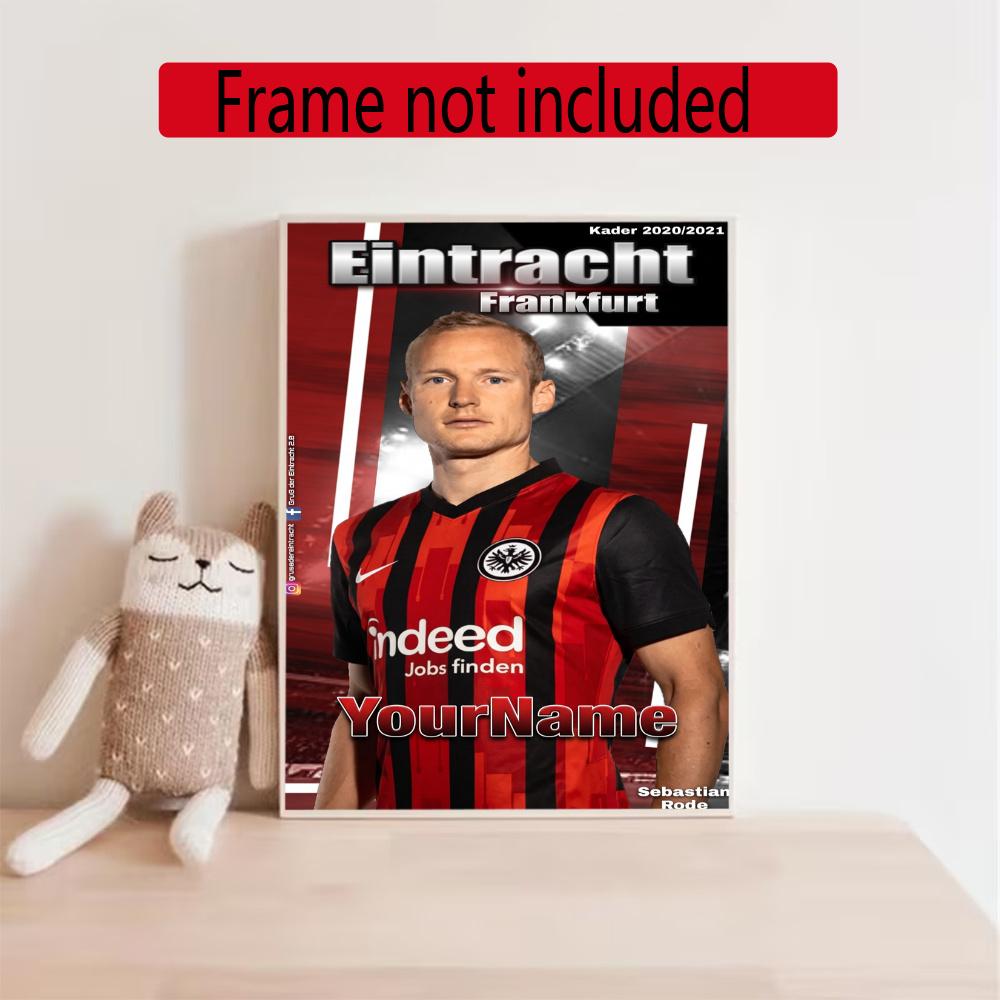 Eintracht Frankfurt Personalized Name Diamond Paintings Mosaic Wall Round Diamond Art Painting Kits Embroidery Crystal Accessories Frameless