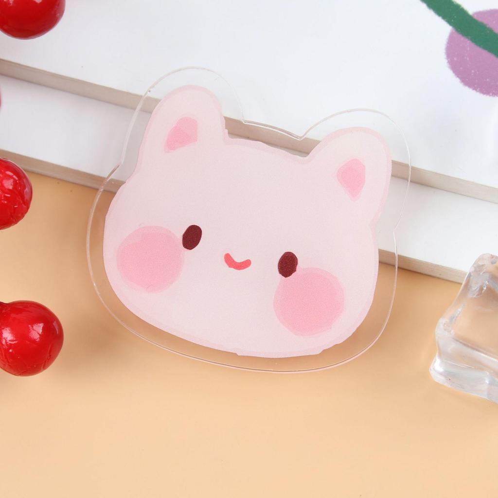 Foldable Anime Cartoon Acrylic Phone Stand with Universal Telescopic Airbag Feature