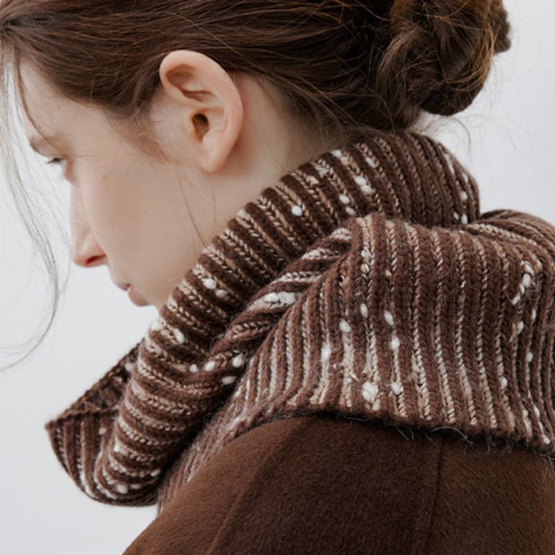 tageechita TG_Hazy snow dot scarf