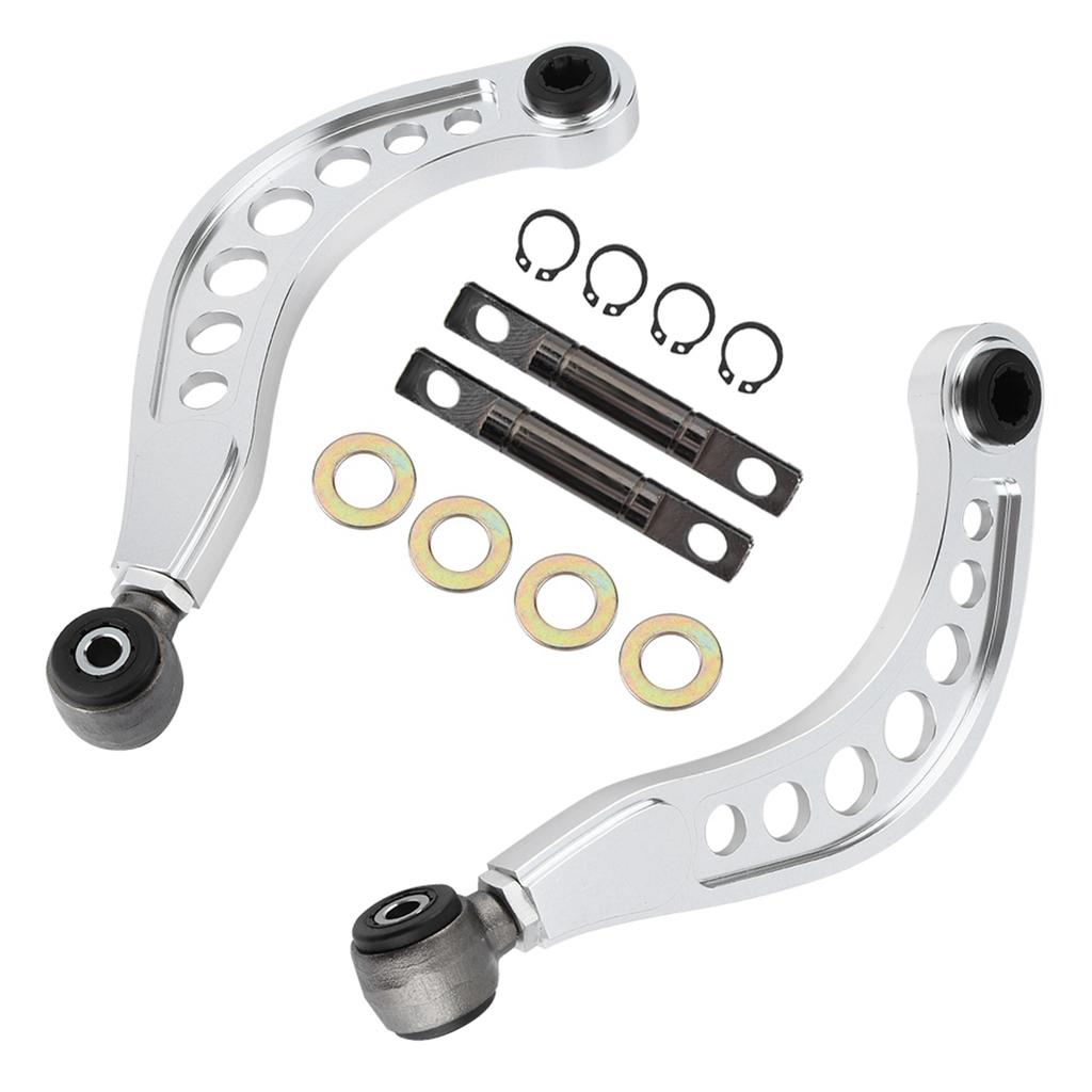 Aluminium Alloy Car Adjustable Rear Upper Camber Control Arms Kit Automobile Accessories Replacement for Civic FD2 06‑11