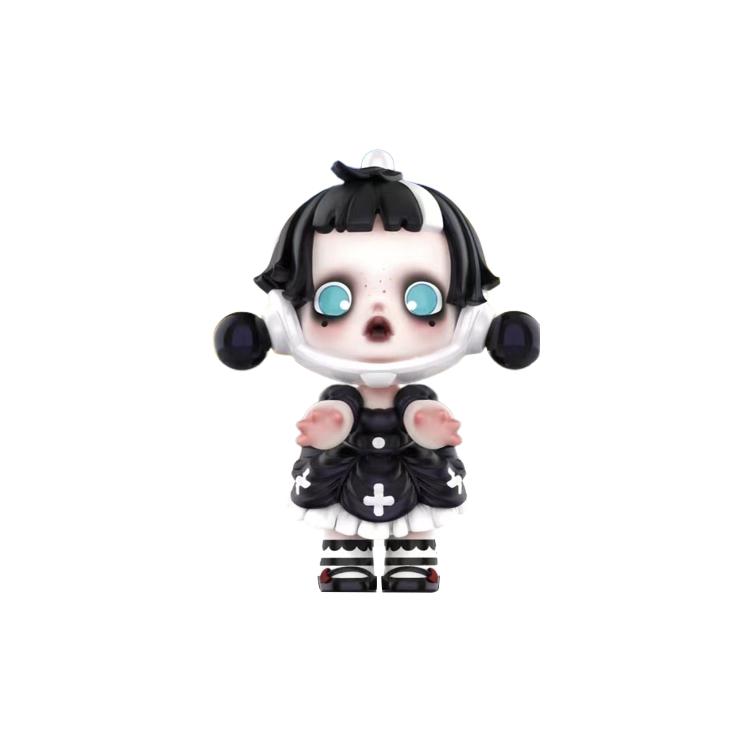 New POP MART SKULLPANDA Black Maid Blister Packs 26701-2011