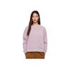 Li Ning Fitness Series Round Neck Pullover Solid Color Loose Sweatshirt Women Sweatshirt AWDVD70-5