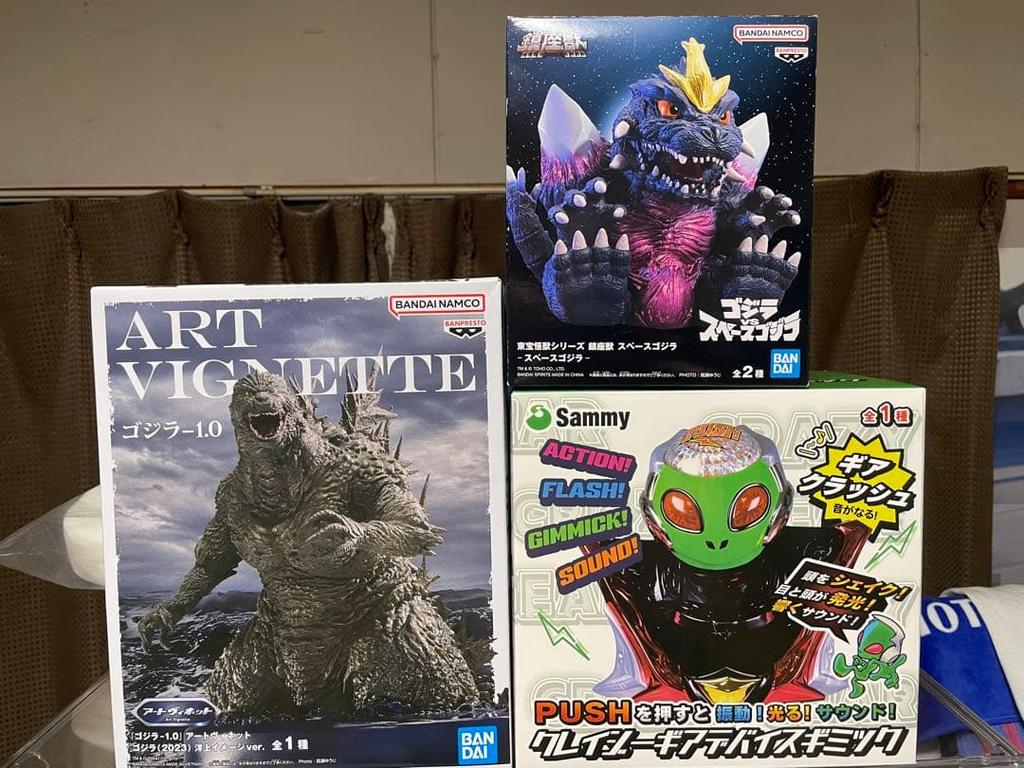 [USED] Godzilla Figure Crazy Gear Device Gimmick