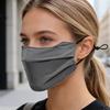 Eisige Seide Sonnenschutz Gesichtsmaske, Atmungsaktive UV Gesichtsabdeckung, Waschbarer Wiederverwendbarer Gesichtsschutz für Reiten Laufen Outdoor-Aktivitäten
