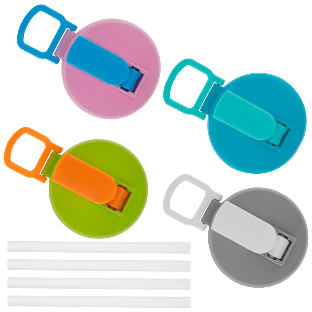 4Pcs Soda Can Cover Creative Sealed Silicone Straw Beverage Can Cover Cup Cov Suitable For Canned Beverage Reusable Tank Cover