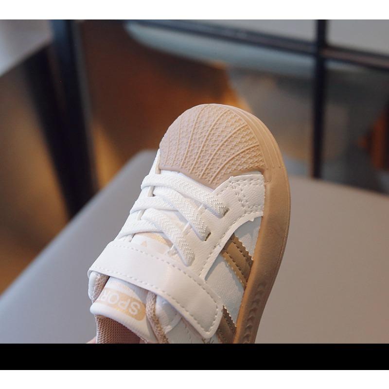 Unisex Kids' Casual Sneakers, Versatile Spring/Autumn Baby Walking Shoes, Children's Kindergarten White Shoes & Infant Footwear.